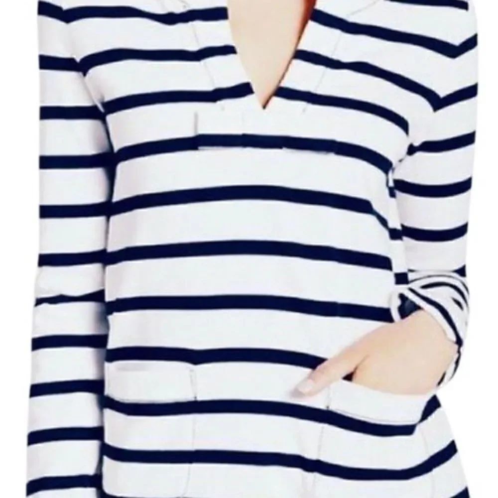 Kate spade v neck nautical sweater XS